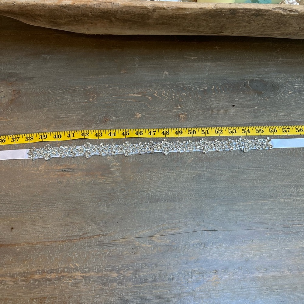 Silver Beaded Belt